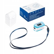 Pulsoksymetr napalcowy z Bluetooth NOVAMA Respire Blue