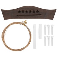 Zestaw mostka gitarowego String Stud Bovine Bone