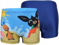 Chlapčenské plavky boxerky Zajačik Bing - tm. modré EÚ 110
