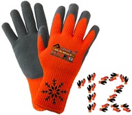 Pracovné rukavice Zateplené Ochranné Zimné Arhem Latexové veľ.10/XL|12par