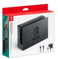Dokkoló állomás Nintendo Switch konzolhoz, tápegységgel és HDMI kábellel