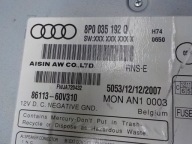 AUDI A3 II 8P console central 8P0035192Q 8P0820043AG