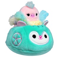 Squishmallows Squishville mini zwierzątko w pojeździe - Elda