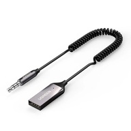 Ugreen odbiornik dźwięku Bluetooth 5.3 kabel USB adapter audio AUX jack cza