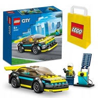 LEGO City 60383 Elektryczny samochód sportowy + torba prezentowa LEGO