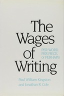 The Wages of Writing: Per Word, Per Piece, or