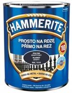 Hammerite farba na hrdzu GRAFITOVÁ LESK 2,5L