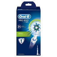 Oral-B PRO 600 CrossAction elektryczna szczoteczka do zębów z timerem