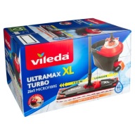 Vödör és lapos felmosó Vileda Ultramax Turbo XL 42 cm
