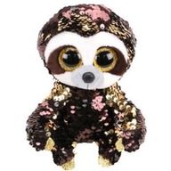 Maskotka pluszak cekinowy Beanie Boos Flippables DANGLER leniwiec 15