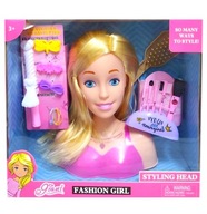 BÁBIKA HLAVA NA ČESANIE MAKE-UPU, STYLING + DOPLNKY