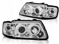 LAMPY AUDI A3 8L 08/96-08/00 ANGEL EYES CCFL CHROM