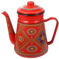 Tea Container Enamel Turkey Teakettle