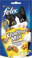 FELIX Knabbler Mix Przysmak dla kota z 3 TRZEMA SERAMI duże opakowanie 330g