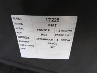 Fiat Punto II bumper front lak. 647