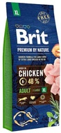 Brit Premium By Nature ADULT XL 15kg karma dla dorosłych psów olbrzymich