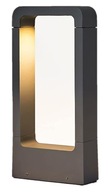 Stĺpik na osvetlenie obdĺžnik Shuniu integrovaný LED zdroj 30 cm čierny