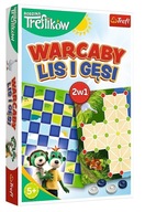 TREFL WARCABY LIS I GĘSI GRA PLANSZOWA 2W1 02301