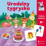 Urodziny tygryska. Loteryjka - gra tematyczna. 2+