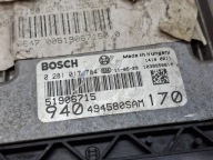 control unit computer of the engine ALFA ROMEO GIULIETTA 10- 2.0 JTDM 51906715 02810