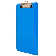 Clipboard mocna deska z klipem podkładka plastikowa A4 Tetis niebieska