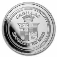 2022 - Cadillac - La Mothe Cadillac Logo Ag999 1oz