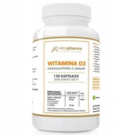 Vitamín D3 2000IU 50µg + PREBIOTIKUM 120 kaps. Alto