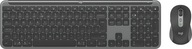 Logitech MK950 Signature Slim klawiatura Dołączona myszka RF Wireless + Blu