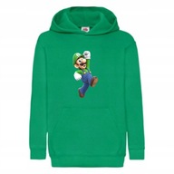 Bluza Super Mario Bros Luigi Nintendo (128)