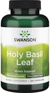Swanson Listy svätej bazalky 400 mg 120 kaps.