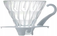 Dripper Drip szklany Hario V60-01 Biały