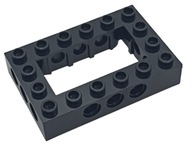 LEGO Ramka Belka 4x6 Technic 6456527 4144025 czarny 40344 32531