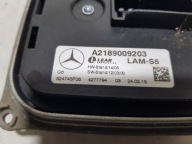 control unit module lights MERCEDES CLS W218 2189009203