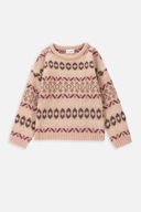 Dievčenský sveter farebný veľ.116 Coccodrillo