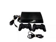 KONSOLA PS3 SUPER SLIM CECH0-4004C + 2 X PAD