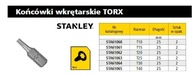 STANLEY KOŃCÓWKA TORX T15 x 25mm /2szt.