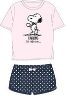 Pyžamo Snoopy dievčatá mládež 152