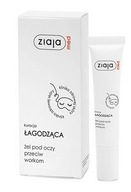 Ziaja Med Kuracja Łagodząca, żel pod oczy przeciw workom pod oczami, 15 ml