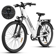 Elektrický bicykel Dámsky/Mestský muž Samebike 500W 15AH 27.5" biely