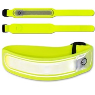 СВІТЛОВІДБИВАЮЧИЙ СВІТЛОДІОДНИЙ БРАСЛЕТ ВЕЛОСИПЕДНИЙ БІГ РОЛИКОВІ КОВЗАНИ ВІДБИВАЧ