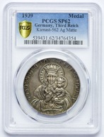 Medal, 1939, Matka Boska Amrogowicza, Częstochowa, PCGS SP62