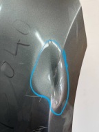 fender front front right Volkswagen Golf VII 7 LIFT 17