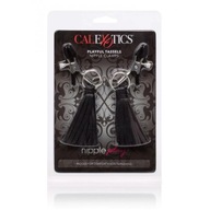 Playful Tassels Nipple Clamps Black