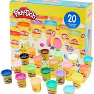 Koláč Play-Doh Multicolor Magic Pack 20 dielikov Magic Pack F2829.