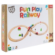 Fun Play Railway Drevený vlak 16866 Trefl