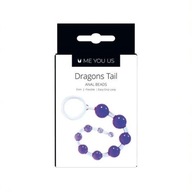 Plug/kulki- Me You Us Dragonz Tail Anal Beads Vio