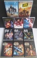 Gwiezdne Wojny Star Wars I-IX 1-9 części+ Han Solo, Łotr 1 razem 11 DVD PL