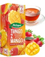 HERBAPOL TANGO Z MANGO herbata owocowa NA ZIMNO truskawka mango 20 TOREBEK