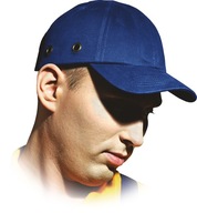 Priemyselná ľahká modrá prilba BUMPCAP