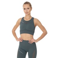 Damski Crop Top Brubeck GYM treningowy FITNESS XL